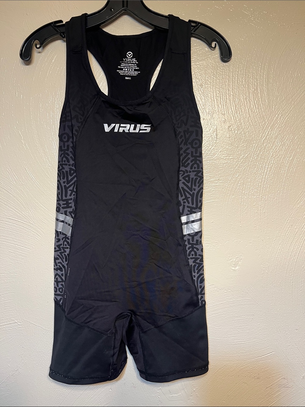 Women Virus Weightlifting Singlet Small